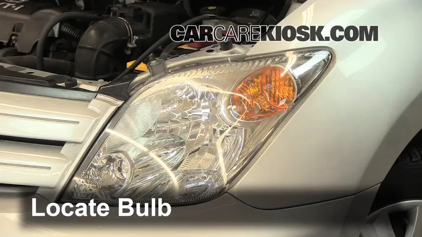 2004 Scion xA 1.5L 4 Cyl. Lights Daytime Running Light (replace bulb)